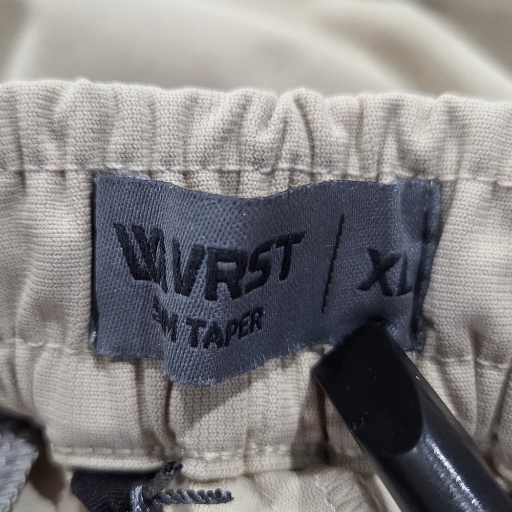 VRST Limitless Performance Pants Mens XL Khaki Slim Fit Tapered Pant Stretch New - Picture 6 of 9